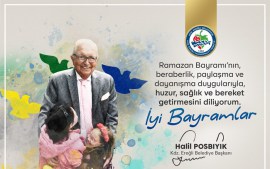 Halil Posbıyıkin bayram mesajı...