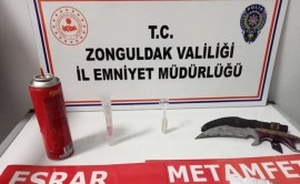 Şüpheli araçta uyuşturucu madde ele geçirildi
