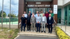 Geziye çıkan heyette ilk durak Ordu oldu
