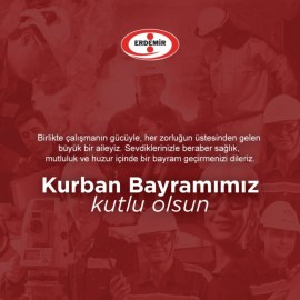 ERDEMİRİN BAYRAM MESAJI
