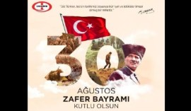 ERDEMİRİN 30 AĞUSTOS ZAFER BAYRAMI MESAJI...
