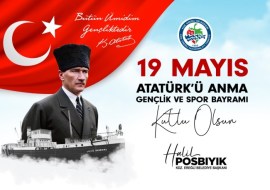HALİL POSBIYIKIN 19 MAYIS MESAJI...