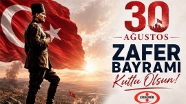 ERDEMİRİN 30 AĞUSTOS ZAFER BAYRAMI MESAJI...